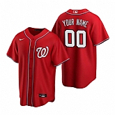 Washington Nationals Customized Nike Red Stitched MLB Cool Base Jersey,baseball caps,new era cap wholesale,wholesale hats